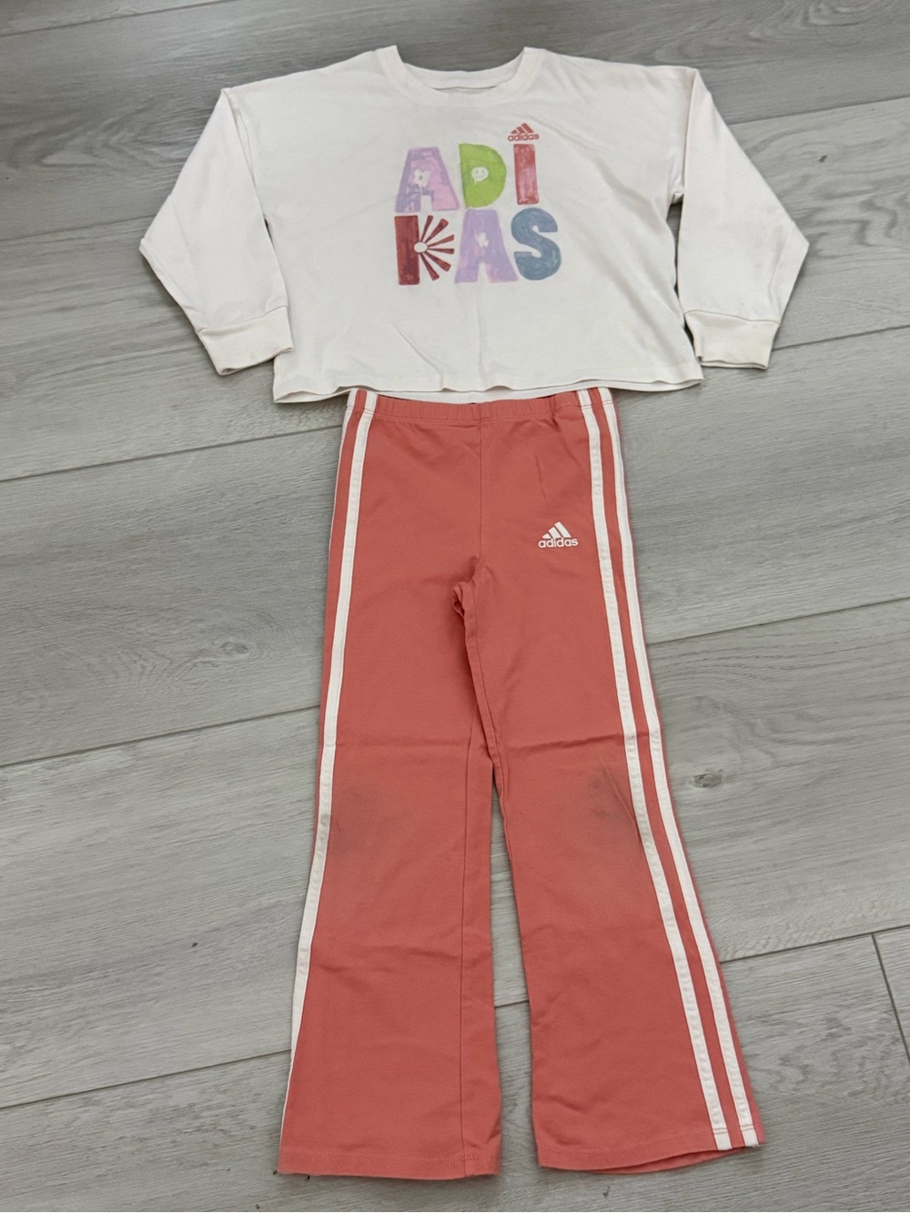 Girls adidas 2pc outfit